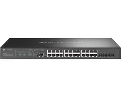TP-Link TL-SG3428XMP - Netwerk Switch - Managed - JetStream - 24-Poorten