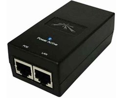 Ubiquiti Networks POE-15-12W(EU) PoE adapter - Zwart
