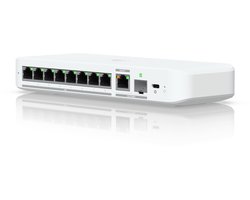 Ubiquiti UniFi Flex 2.5G Managed L2 2.5G Ethernet (100/1000/2500) Bureaublad-/wandmontage Wit