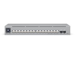Ubiquiti USW-Pro-Max-16-PoE - Netwerkswitch - 18 Poorten - 180W PoE - Managed L3 - 10G Ondersteuning