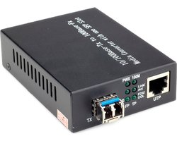 VALUE Fast Ethernet-converter, RJ-45 - LC (incl. Mini-GBIC)