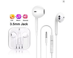 (3.5mm AUX) Originele Hoofdtelefoon Voor oud android telefoon en music player ps4 controller met mic Oortelefoon Bedrade oordopjes Headset