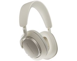 Bowers & Wilkins Px7 S3 Draadloze Over-Ear Hoofdtelefoon, Geavanceerde Noise Cancelling, 30 Uur Afspelen, 8 Microfoons, Snelladen, aptX Lossless - Canvas Wit
