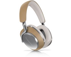 Bowers & Wilkins Px8 Flagship Draadloze Over-Ear Noise Cancelling Koptelefoon, Bluetooth 5.0, Snelladen, 30u Hi-Res Audio, Ingebouwde Microfoon - Licht Bruin