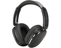 Concept SoundJoy HS4060 - Draadloze hoofdtelefoon voor in de oren - tot 70 uur afspeeltijd - Bluetooth 5.4 - Snel opladen - Actieve ruisonderdrukking tot 33 dB - Zwart