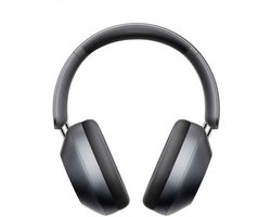 DrPhone Picun F6 Draadloze Over-Ear Bluetooth 5.3 Hoofdtelefoon – App Ondersteuning - Hybride ANC & ENC – Zelfadaptieve Ruisonderdrukking - Transparantie Modus- Ruimtelijke Audio & Hoofdbewegingsvolging – Donker Grijs