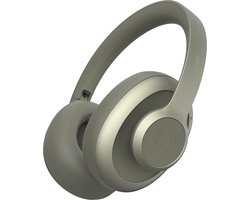 Fresh 'n Rebel Clam Ace – Draadloze Bluetooth Koptelefoon met Active Noise Cancelling - 60 uur Speeltijd - Met volume wiel - Dried Green