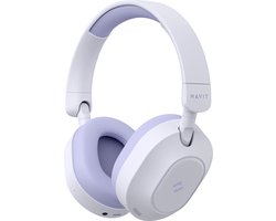 Havit H668BT (Violet) Hoofdtelefoons Bedraad en draadloos Hoofdband Muziek/Voor elke dag USB Type-C Bluetooth