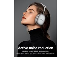 Hoco W55 – Draadloze Over-Ear Hoofdtelefoon – Bluetooth 5.3 – Lange Accuduur – Comfortabel Lichtgewicht Ontwerp