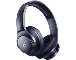 Hoofdtelefoon - Koptelefoons - Koptelefoon Bluetooth - Koptelefoon Noisecancelling - Over Ear - Tot 40 uur lang luisteren - Blauw