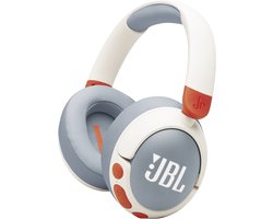 JBL Junior 470NC - Draadloze Kinderkoptelefoon - Bluetooth - Noise Cancelling - Veilig Volume <85 dB - Over-ear - 50 uur batterij - Met Microfoon - JBL Headphones-app - Voor Tablet & School - Blauw