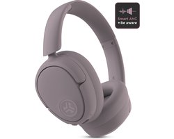 JLAB Jbuds LUX ANC Koptelefoon Draadloos - Noise Cancelling Hoofdtelefoon – 70 Uur Speeltijd – Be Aware Audio – Bluetooth Multipoint – Aanpasbare Equalizer Instellingen – Inklapbaar Design Met Zachte Oorkussens - Mauve