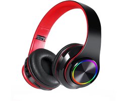 KINSI Gaming Headset met Bluetooth 5.3 - Draadloze Hoofdtelefoon met 3 Verbindingsmodi (Bluetooth/TF-Kaart/AUX) - 50mm Drivers & Ruimtelijk Geluid
