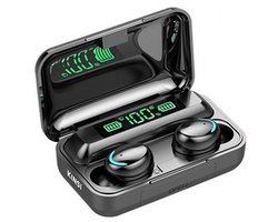 KINSI TWS draadloze Bluetooth oordopjes - digitale ladingsindicator - geluid voor beide oren - in ear hoofdtelefoon met geluidsdemper
