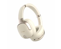 Manta Rytmo Elegance - Over-ear Koptelefoon - ANC Hybride - Bluetooth 5.3 - Krem