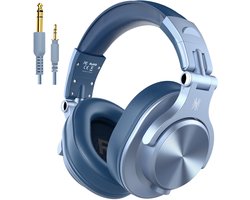 OneOdio Fusion A70 Sky Blue – Draadloze Over-Ear Koptelefoon – DJ & Studio – Hi-Res Audio