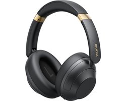 oraimo BoomPop Pro – Draadloze hoofdtelefoon met 60 uur speeltijd, HavyBass™, snellaadfunctie en dubbele connectie – Speed Black