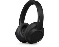 PHILIPS TAH6509 Ruisonderdrukkende Over-Ear Wireless Bluetooth Headphones - Superieure gesprekskwaliteit, Geschikt voor Voice Assistant met tot 45 uur muziekafspeeltijd - Zwart