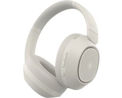 PowerLocus - Universe - Active Noise Cancelling Koptelefoon - Hybric ANC mode - 60+ uur batterijduur - Over-Ear - Microfoon - Koptelefoons - Deep Bass Modi - Sand