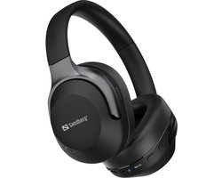 Sandberg 126-53 hoofdtelefoon/headset Draadloos Hoofdband Oproepen/muziek Bluetooth Zwart