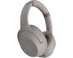 Selencia Urban Play Koptelefoon - Draadloze Koptelefoon met Active Noise Cancelling - Bluetooth Headphones - Cosy Grey