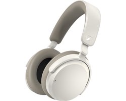 Sennheiser Accentum Wireless - Draadloze over-ear koptelefoon met Noise Cancelling - 50u batterij - Snelladen - 2 Microfoons - Wit