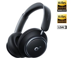 soundcore Space Q45 by Anker - Koptelefoon met actieve ruisonderdrukking - Tot wel 98% minder ruis - 50 u speeltijd - Appbediening - LDAC Hi-Res Wireless Audio - Comfortabel - Duidelijk bellen - Bluetooth 5.3