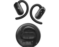 Soundcore V40i van Anker, open-ear hoofdtelefoon, kristalhelder ontwerp, 4 verstelbare standen voor een goede pasvorm in elk oor, 2x diepere bas, IP55, 21 uur afspeeltijd, duidelijke AI-gesprekken, Bluetooth 5.4, app-bediening