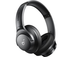 soundcore van Anker Q20i-hoofdtelefoon met hybride actieve ruisonderdrukking, bluetoothoordoppen, speelduur van 40 u, Hi-Res Audio, veel bas, appinstellingen, transparantiemodus, ideaal voor op reis