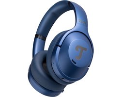 Teufel REAL BLUE NC 3 - Gesloten bluetooth over-ear koptelefoon met Active Noise Cancelling (ANC) - Lange speelduur - staalblauw