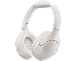 Xssive H11 Draadloze Over-Ear Koptelefoon met Active Noise Cancelling & Transparency Mode - 60+ Uur Batterij - 9 EQ Modi & ANC - Wit