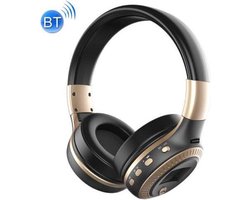 Zealot - Draadloze koptelefoon met microfoon goud B19
