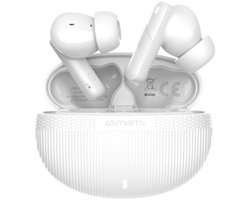 4smarts SkyBuds Pro Draadloze Oordopjes Noise Cancelling Oortjes Wit