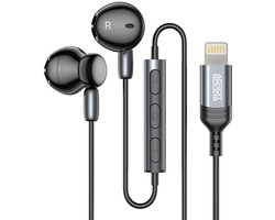 AdroitGoods Oortelefoons met Microfoon & HiFi Stereo Geluid – Geschikt voor iPhone en Apple-apparaten met Lightning-connector