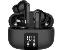 Audyn Oortjes Draadloos - Draadloze Oordopjes - Bluetooth - In-ear - Noise Cancelling ANC+ENC - Zwart - FlowTune Pro