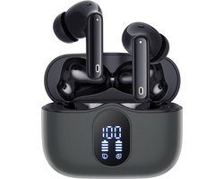 Azorix Draadloze Oordopjes - Oortjes Bluetooth - Geschikt voor iOS & Android - Lange Batterijduur - Draadloze oortjes - Comfortabel Draagcomfort