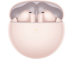 Bluetooth oordopjes Huawei FreeBuds 7i Roze | Superieure gesprekskwaliteit met bone geleidingsmicrofoon (VPU) | Onbeperkte ruimtelijke audio met head tracking spatial audio | Intelligente dynamische actieve ruisonderdrukking (ANC 4.0)