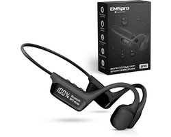 Bone Conduction Headphone - Draadloze Open Ear Sport Oordopjes - Waterbestendige Oortjes Draadloos - Koptelefoon - EMSPro Hoofdtelefoon