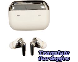 Draadloze Vertaal Oordopjes Met Noise Cancelling - Oordopjes Draadloos - Translate Earbuds - Vertaalcomputer - AI