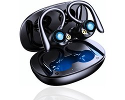 EDSYS Sport Oordopjes Draadloos – Draadloze Bluetooth Oortjes met Microfoon – Comfortabel – Waterdicht – Lange Speelduur