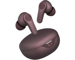 Fresh ’n Rebel Twins Rise - Draadloze Oordopjes met Noise Cancelling - Draadloos Opladen - 30 Uur Speelduur - Deep Mauve