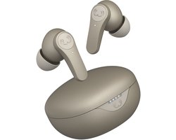 Fresh ’n Rebel Twins Rise - Draadloze Oordopjes met Noise Cancelling - Draadloos Opladen - 30 Uur Speelduur - Silky Sand