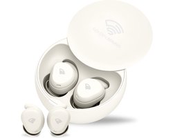 Golden Sound draadloze oordopjes - Slaap oordopjes - Sleep Plugs - Noise Cancelling - Kleinste Oortjes - Geschikt voor elke laptop en smartphone - Beige