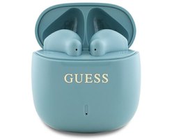 Guess - Bluetooth Oordopjes - TWS + Docking Station - Turquoise