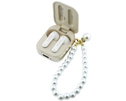 Guess oortjes met parel armband - TWS Bluetooth - Beige
