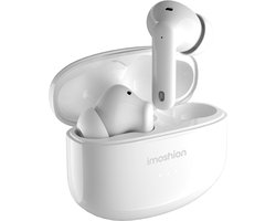 iMoshion Aura Pro Earbuds - Draadloze Oordopjes met Active Noise Cancelling (ANC) - Wireless Bluetooth Earphones - Oortjes - Wit