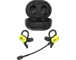 ISOtunes ULTRACOMM Aware – In-ear Bluetooth 5.2 Gehoorbescherming – Boom Microfoon – Aware Technology – SNR 30 dB – IP67 – 24u Batterij – Geel