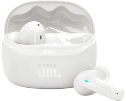 JBL Tune Beam 2 - Noise Cancelling Oordopjes - Oortjes Draadloos - Bluetooth - In-ear True Wireless - 48 uur speeltijd - IP54 - Wit