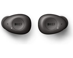 KEF - MU3 - Draadloze Noise Cancelling True Wireless Oordopjes - Charcoal Grey