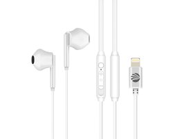 MG DS1400 Stereo Earphones - HiFi-iOS Aansluiting - Wit - Met Draad